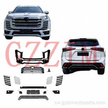 Mabadiliko ya Nyanda za juu kuwa Prado Bodykit
